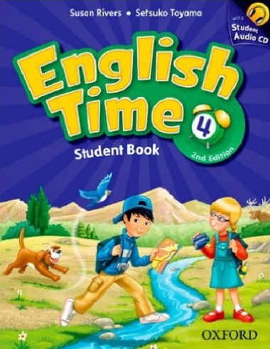 کتاب انگلیش تایم 4 ویرایش دوم English Time 4 2nd Edition (کتاب دانش آموز کتاب کار و فایل صوتی)