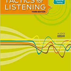 کتاب زبان تکتیکس فور لیسنینگ بیسیک ویرایش سوم Tactics For Listening Basic 3rd با تخفیف 50 درصد