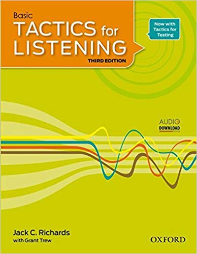 کتاب زبان تکتیکس فور لیسنینگ بیسیک ویرایش سوم Tactics For Listening Basic 3rd با تخفیف 50 درصد