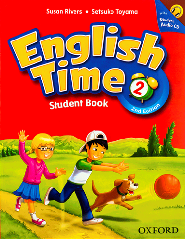 کتاب انگلیش تایم 2 ویرایش دوم English Time 2 2nd Edition (کتاب دانش آموز کتاب کار و فایل صوتی)
