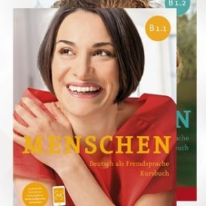 پک دوجلدی کتاب آموزش زبان آلمانی منشن Menschen B1 (کتاب B1.1 و کتاب B1.2)  با تخفیف 60%