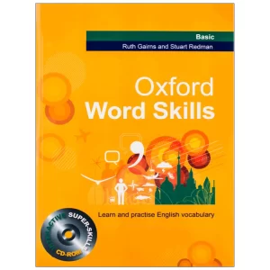 کتاب آکسفورد ورد اسکیلز بیسیک Oxford Word Skills Basic (سایز کوچک با تخفیف 50 درصد با سی دی)