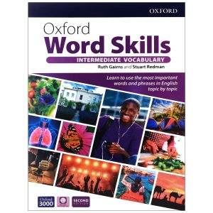 کتاب زبان آکسفورد ورد اسکیلز اینترمدیت ویرایش دوم Oxford Word Skills Intermediate 2nd (سایز کوچک با تخفیف 50 درصد با سی دی)