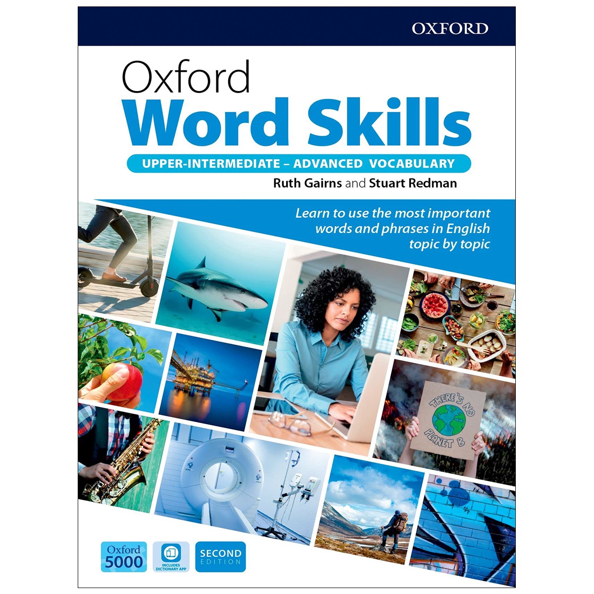 کتاب زبان آکسفورد ورد اسکیلز آپر اینترمدیت-ادونس ویرایش دوم Oxford Word Skill Upper intermediate-Advanced 2nd (سایز بزرگ با تخفیف 50 درصد با سی دی)