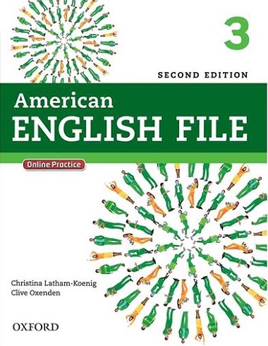 کتاب امریکن انگلیش فایل 3 ویرایش دوم / American English File 3 سایز A4 پک کامل (کتاب دانش آموز و کتاب کار و فایل صوتی)