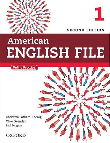 کتاب امریکن انگلیش فایل یک ویرایش دوم / American English File 1 (کتاب دانش آموز و کتاب کار و فایل صوتی) با تخفیف 50 درصد