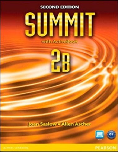 کتاب زبان سامیت ویرایش دوم (Summit 2B (2nd با تخفیف 50 درصد