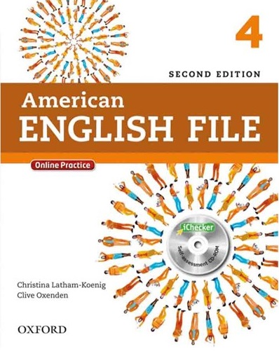 کتاب امریکن انگلیش فایل ویرایش دوم / American English File 4 سایز A4 پک کامل (کتاب دانش آموز و کتاب کار و فایل صوتی)