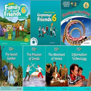 پک کامل کتاب زبان فمیلی اند فرندز Family and Friends 6 (سایز بزرگ- لهجه امریکن)