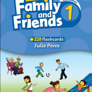 فلش کارت امریکن فمیلی اند فرندز یک ویرایش دوم Flashcards American Family and Friends 1 Second Edition