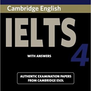 کتاب زبان کمبریج انگلیش آیلتس Cambridge English IELTS 4 با تخفیف 50 درصد
