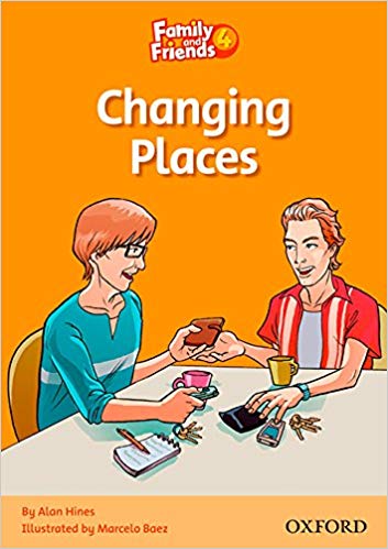 کتاب زبان Family and Friends Readers 4 Changing Places