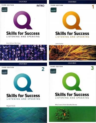 مجموعه 4 جلدی Q Skills for Success Listening and Speaking