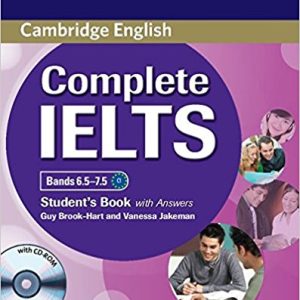 کتاب زبان کمبریج انگلیش کامپلیت آیلتس (Cambridge English Complete IELTS C1 (6.5-7.5 با تخفیف 50 درصد