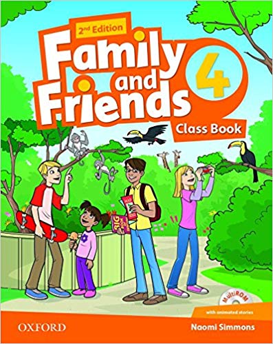 کتاب فمیلی اند فرندز چهار ویرایش دوم (بریتیش) (Family and Friends 4 (2nd