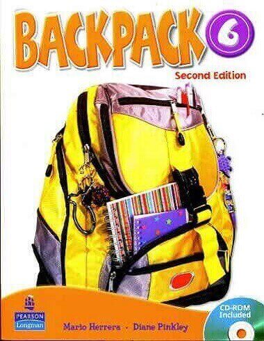 کتاب زبان کودکان بک پک 6 Backpack 6+CD با تخفیف 50% به همراه کتاب دانش آموز و کتاب کار