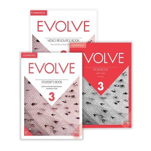 پکیج 3 جلدی کتاب ایوالو Evolve 3 + کتاب فعالیت های ویدئویی