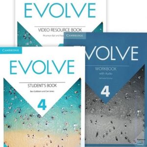 پکیج 3 جلدی کتاب ایوالو Evolve 4 + کتاب فعالیت های ویدئویی